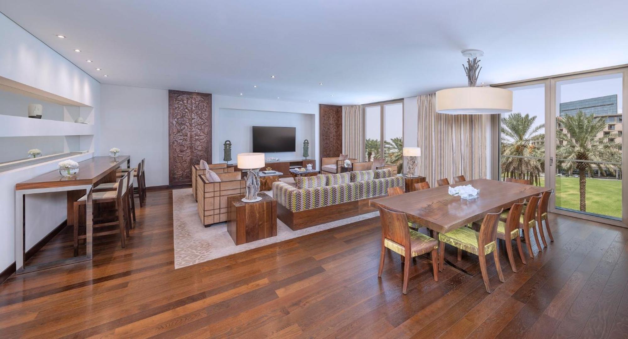 Mandarin Oriental Al Faisaliah, ריאד מראה חיצוני תמונה A living room at the hotel